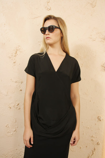 Draped Blouse