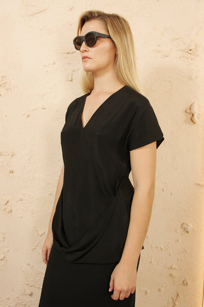 Draped Blouse