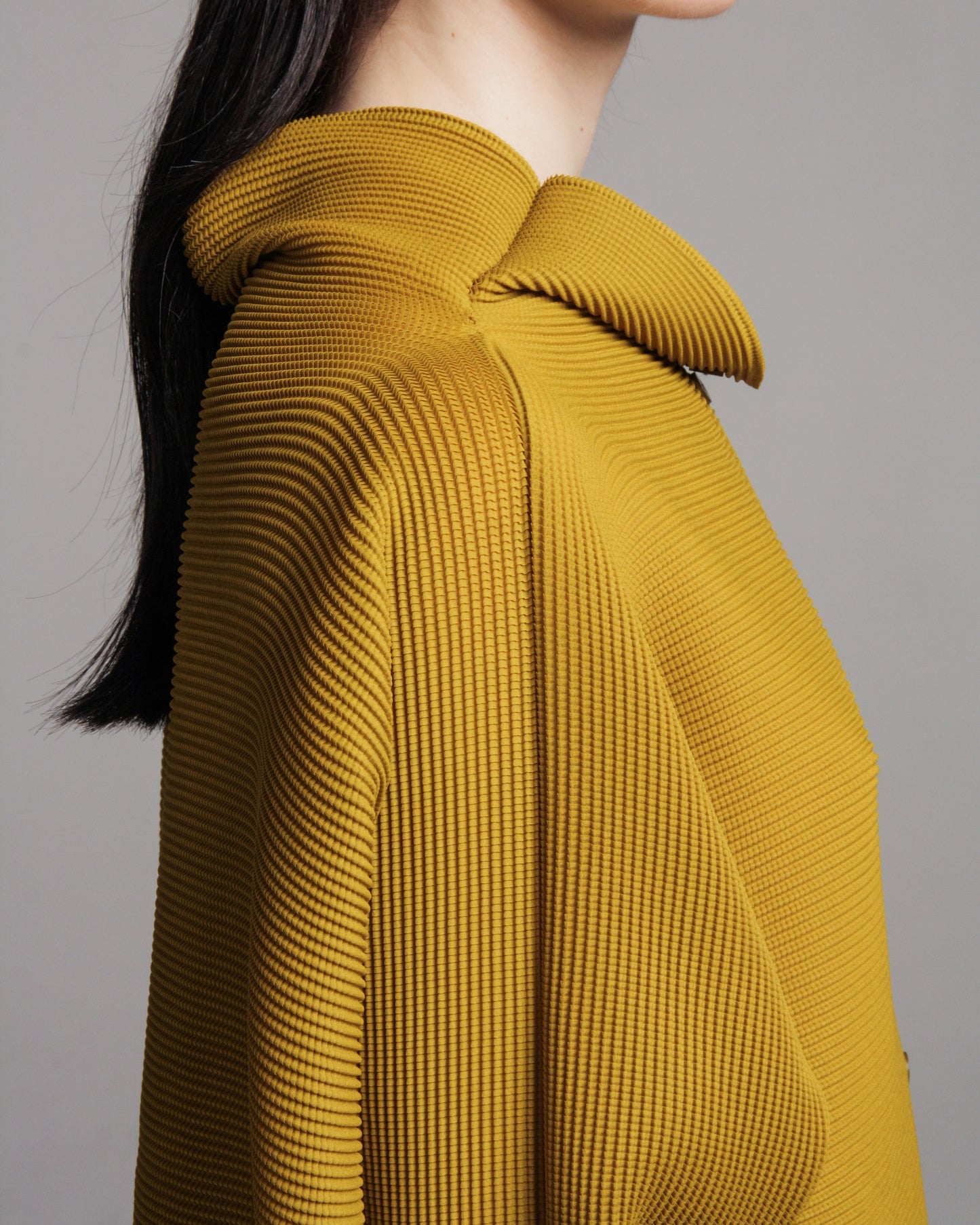 Mustard Dolman Stretch Cardigan