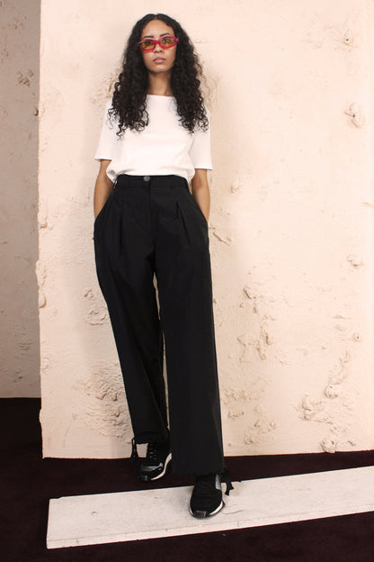 Patch Pocket Pant Black