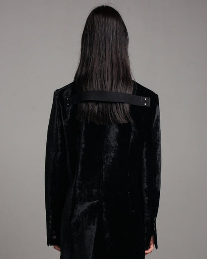 Black Velvet Lido Jacket