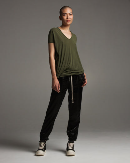 Green Hiked Tee
