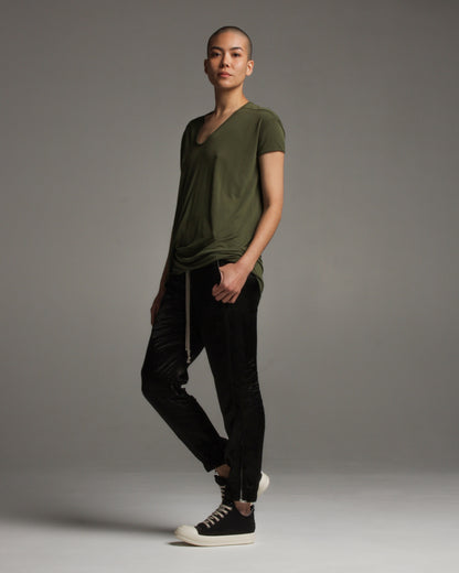 Green Hiked Tee