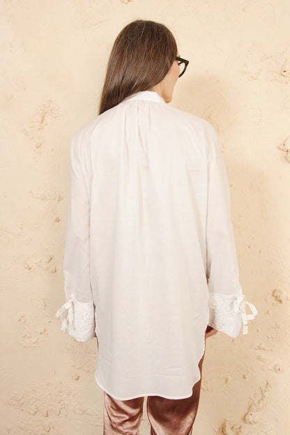 Embroidered Front Shirt