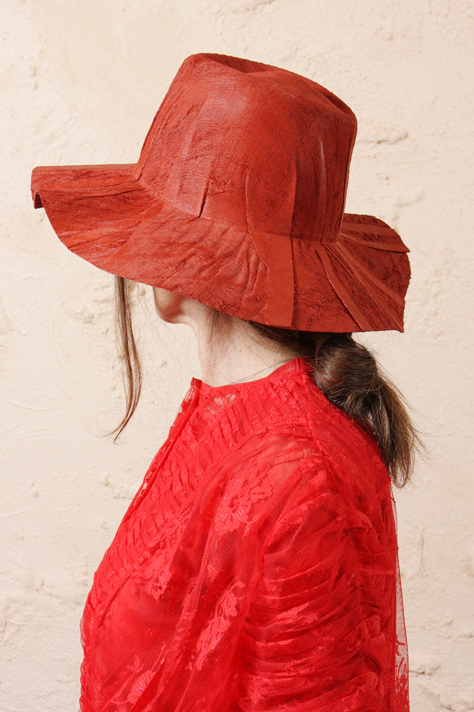 Nana Red Velvet Hat