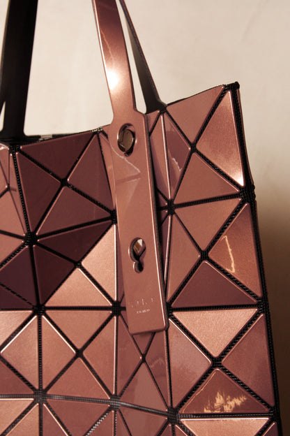 Lucent Metallic Rose Gold Tote Bag