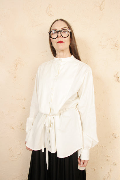 Rigatino Off White Shirt