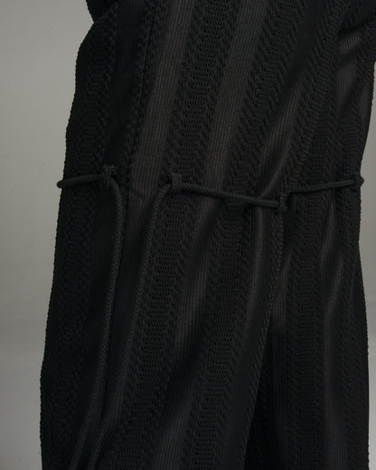 Black Chain Lace Pants