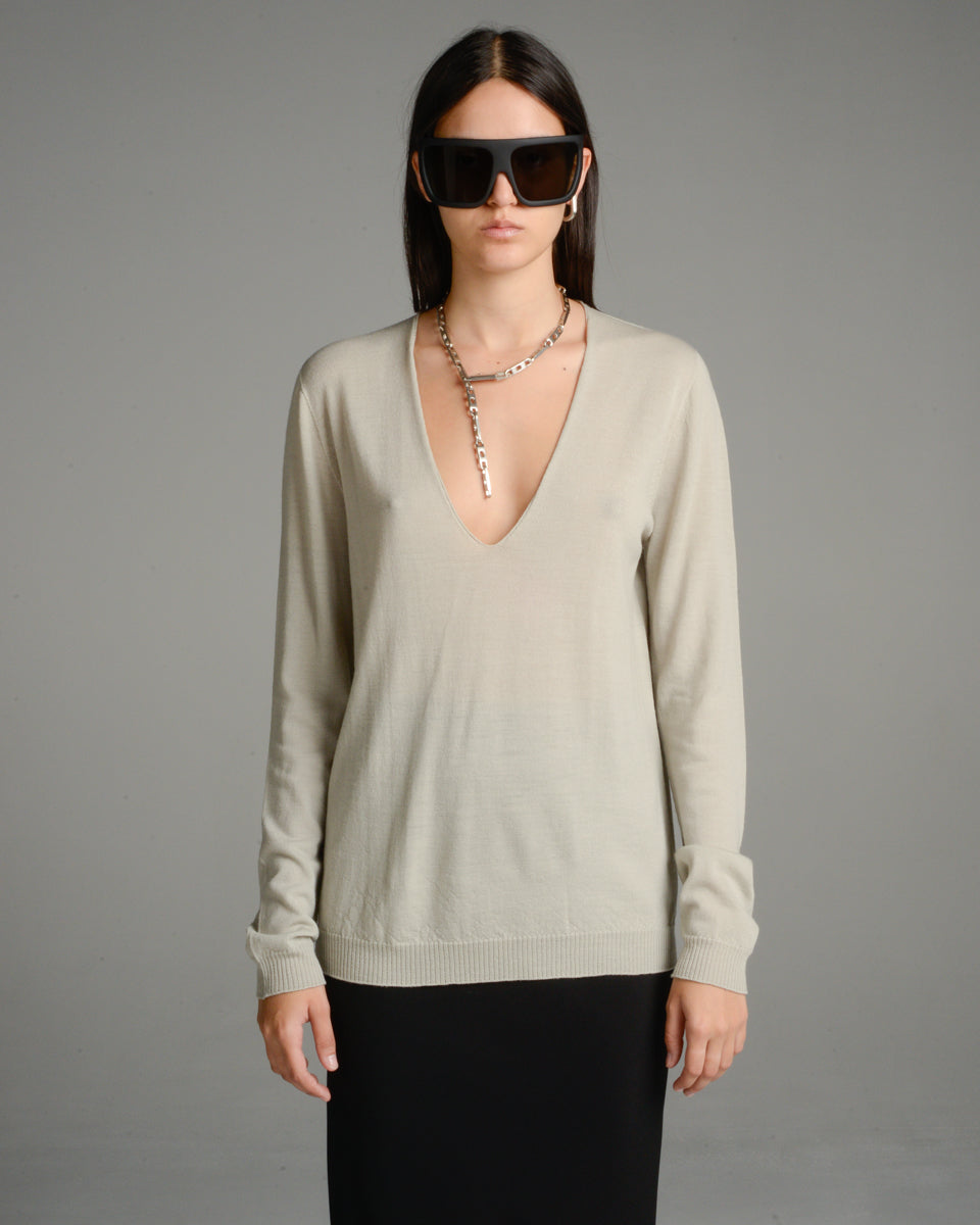 Pearl Soft V-Neck Sweater