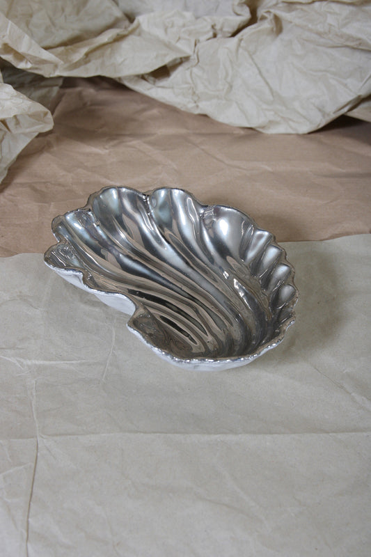 Coquillage Small Dish Platinum