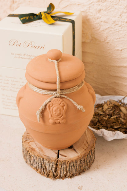 Pot Pourri in Terracotta