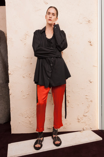 Black Cotton Shirt