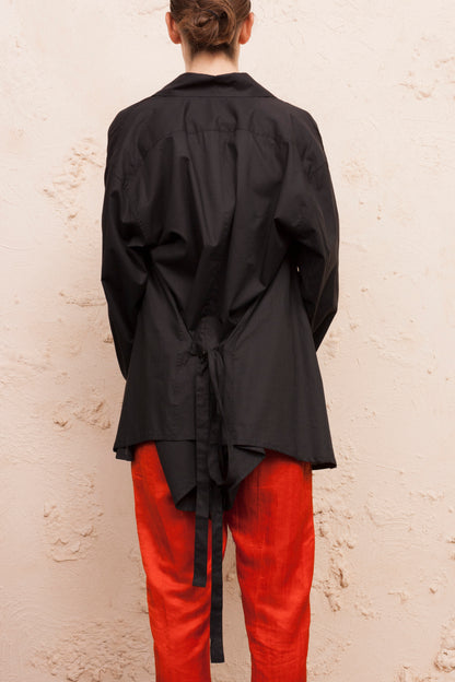 Black Cotton Shirt