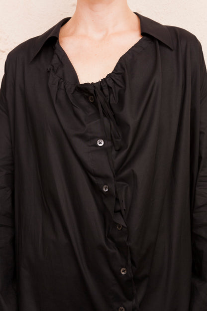 Black Cotton Shirt