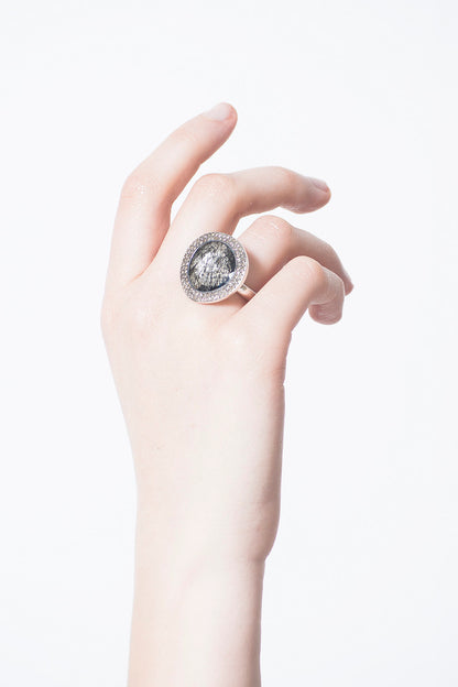 Flavie Rutilated Quartz Ring
