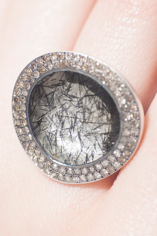Flavie Rutilated Quartz Ring