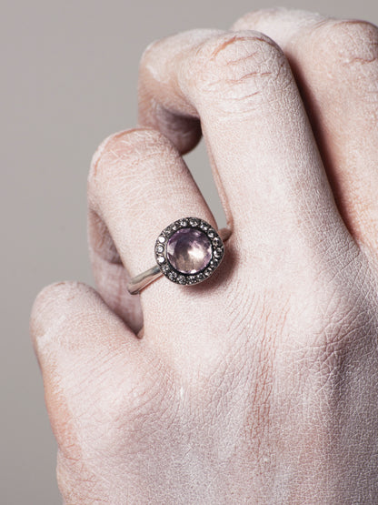 Beril Ametrine Quartz Ring