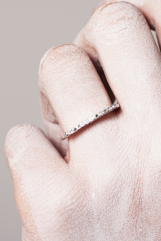 Zohra Grey Diamond Ring