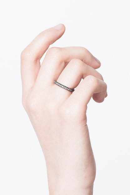 Image Icy Grey Diamond Band