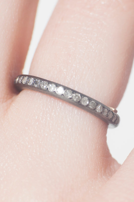 Image Icy Grey Diamond Band