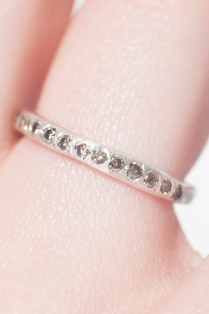 Sei Cognac Diamond Band