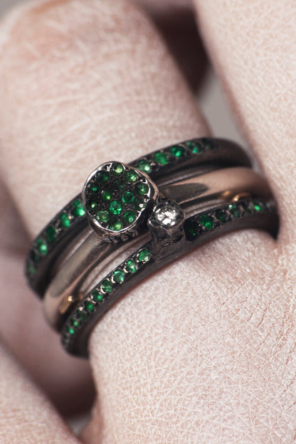 Hata Emerald Diamond Ring