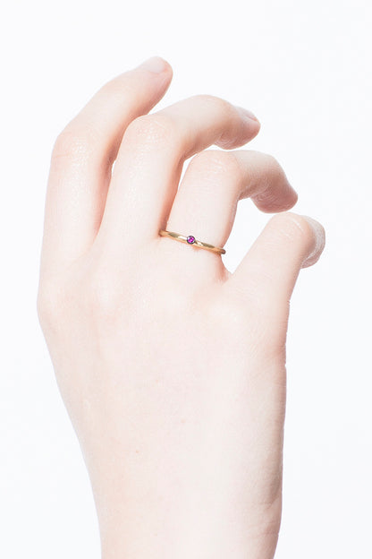 Sayaka Copper Ruby Ring