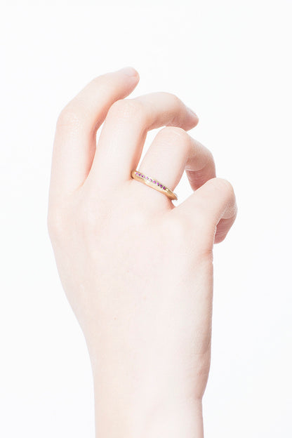 Seica Copper Ruby Ring